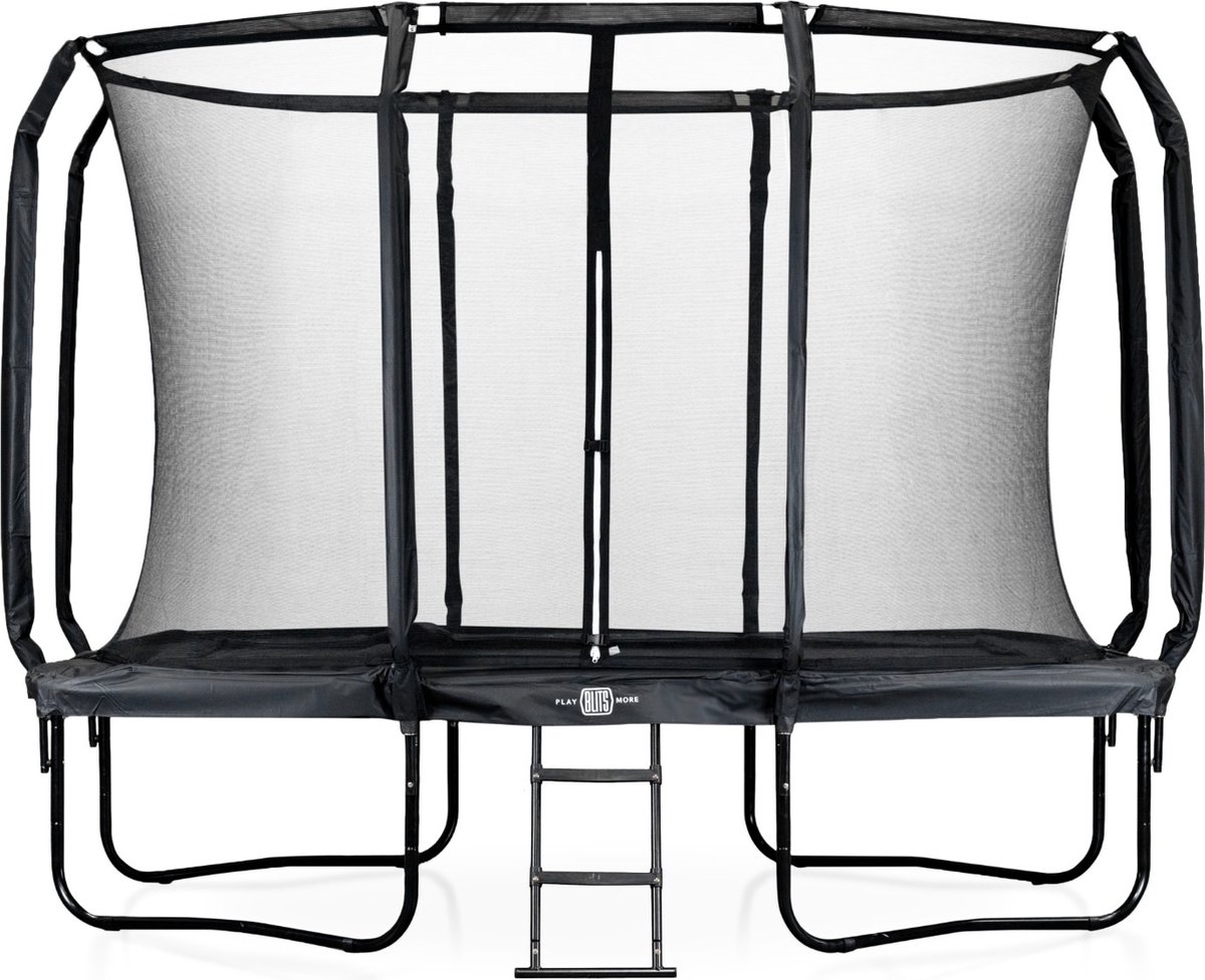 BLITS Urban trampoline - 305 x 213 cm - Zwart