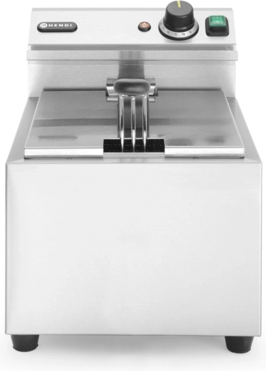Hendi Friteuse Mastercook - 8 Lliter - 230V / 3500W - 305x460x(H)350mm