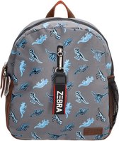 Zebra Rugzak Dino X ray Blauw grijs bol