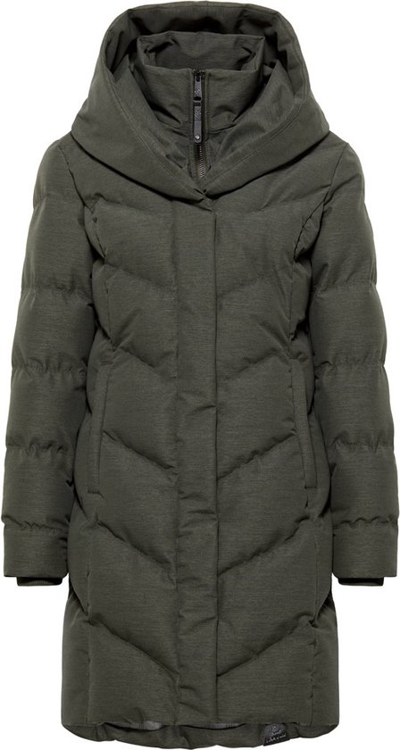 Ragwear Yba Intl Sotfshelljas voor dames, overgangsjas met teddyfleece capuchon, XS-6XL, XS
