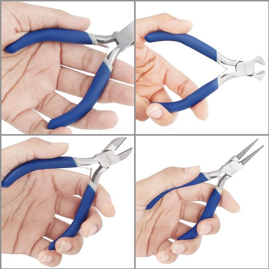 Set met 3 tangen voor sieraden maken