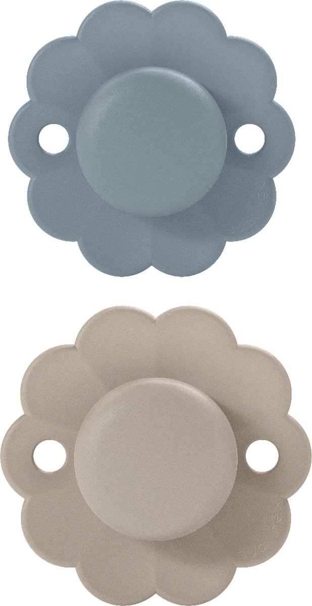 Goedkoopste Suavinex Wonder Reversible Duo Cloud/Lake 6-18m 2 stuks Silicone Fopspenen SXSWP2084444