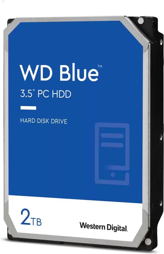 Western Digital Blue (SMR) - 2 TB van Merkloos — afbeelding 4