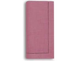La Cuca - Servet Vainica draad roze 45x45cm - Servetten