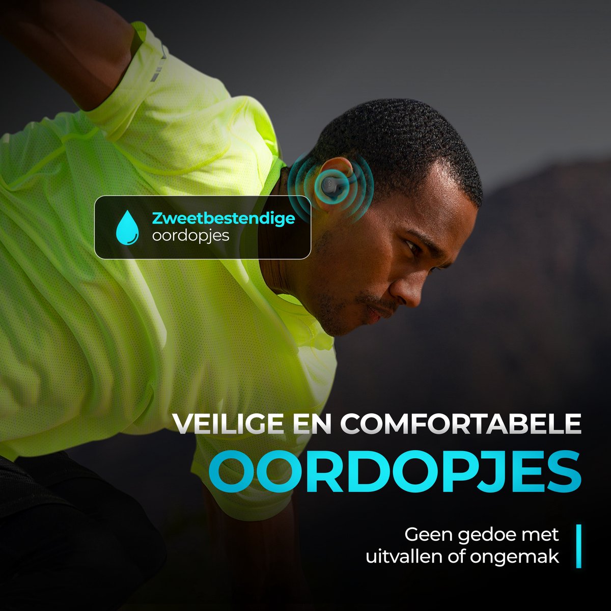 JLab GO Sport - IP55 Waterbeste Sportoordopjes thumbnail 3