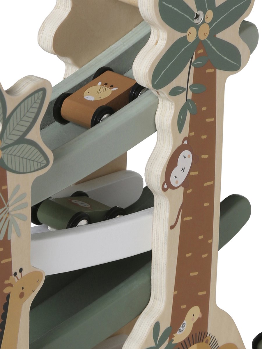 VERTBAUDET Pop-up 3-en-1 de la Jungle Tanzanie en Bois FSC® Vert TU