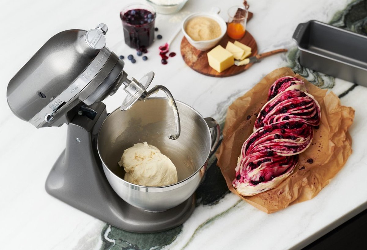 KitchenAid Artisan 5KSM175PSEMS - Keukenmachine - Tingrijs thumbnail 6