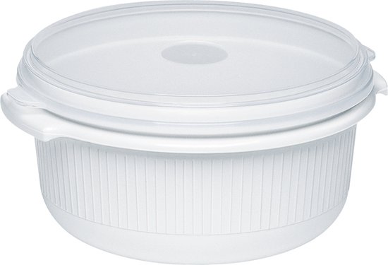 Plat à micro-ondes EMSA MICRO FAMILY - lot de 3 - 0,5 / 1,0 / 1,5 L - blanc