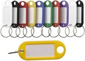 Benson Sleutellabels - gekleurd - 20x stuks - sleutelhangers - labels