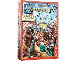 foto van 999 Games - Carcassonne: Het Circus - Uitbreiding - Bordspel