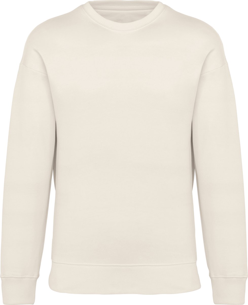 Native Spirit Ecologische oversized uniseks sweater met ronde hals NS440 - Ivory - M