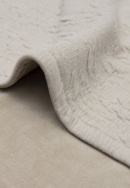 Jollein - Deken Ledikant 100x150cm - Dekentje Baby - Soft Waves - Nougat/Velvet