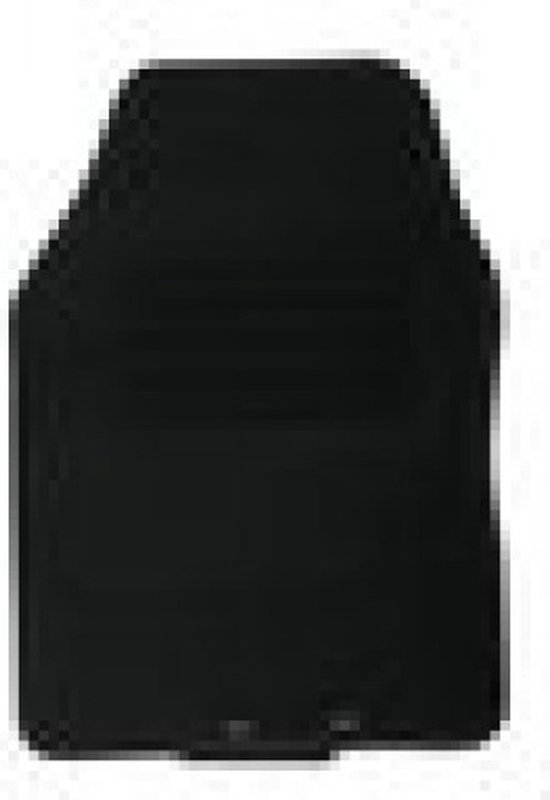 Carpoint Automatenset Malibu Universal Textile Noir 4 pièces