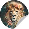 Lion - Fleurs