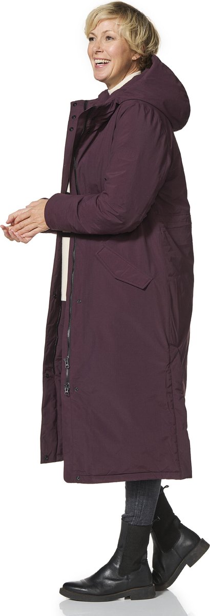 Happy Rainy Days Lange Regenjas Dames Vancouver Burgandy