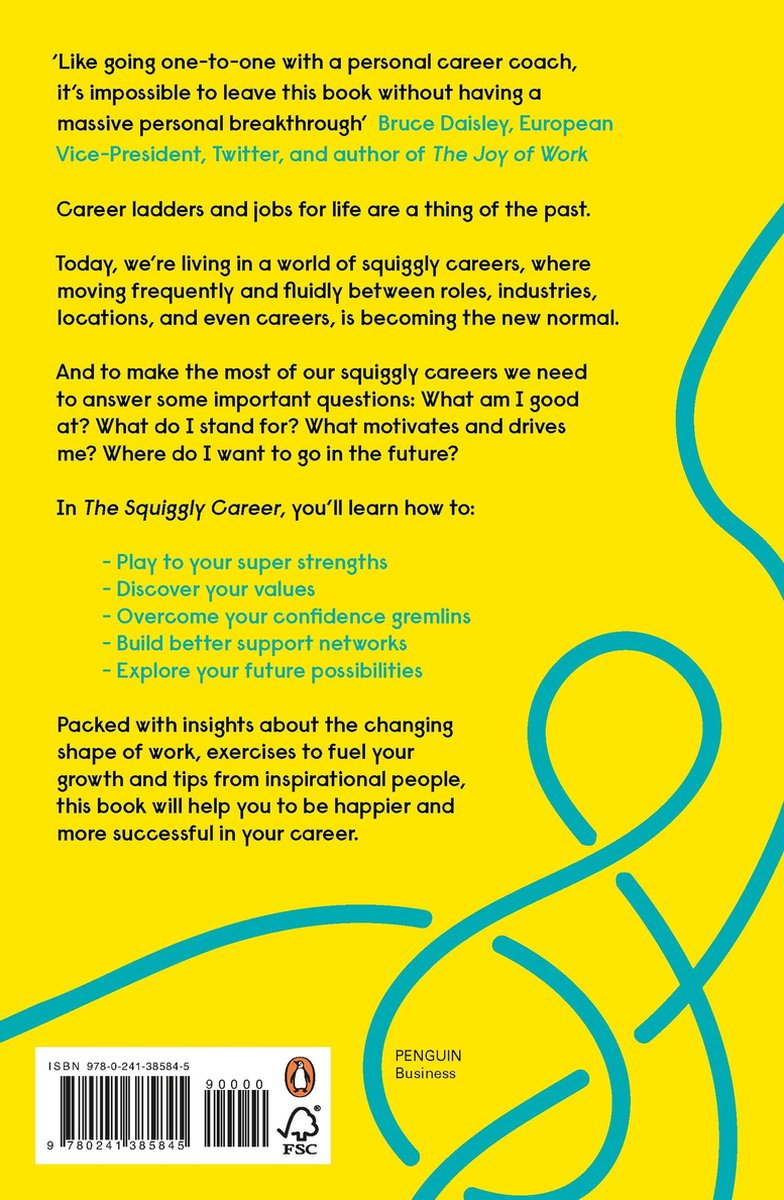 The Squiggly Career - back cover