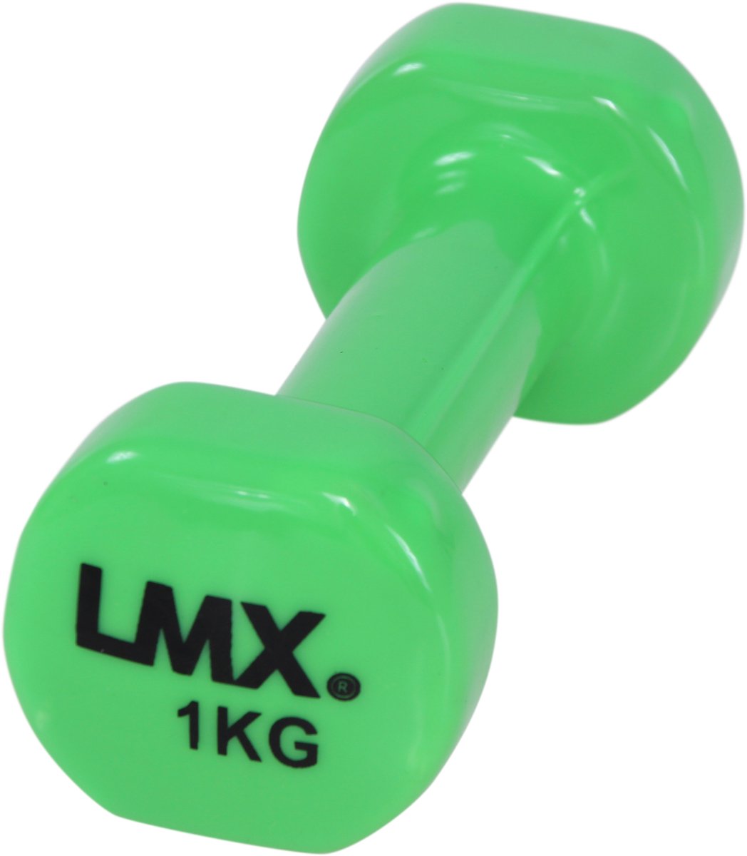 LMX Dumbbells - 2 x 10 kg - Vinyl - Groen