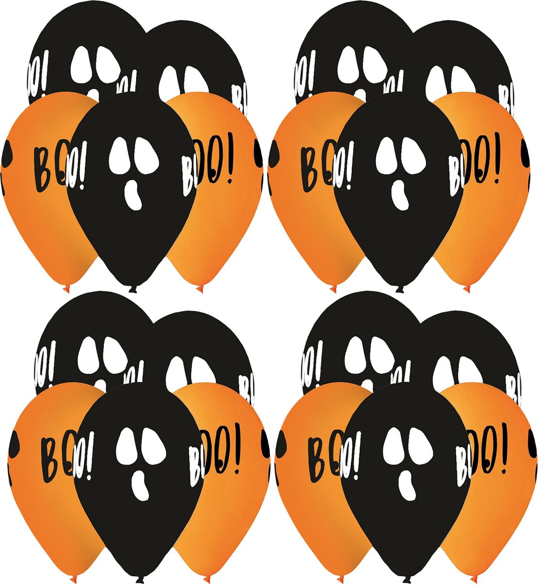 Halloween-ballonnen, set van 33 cm latex ballonnen / 20 stuks