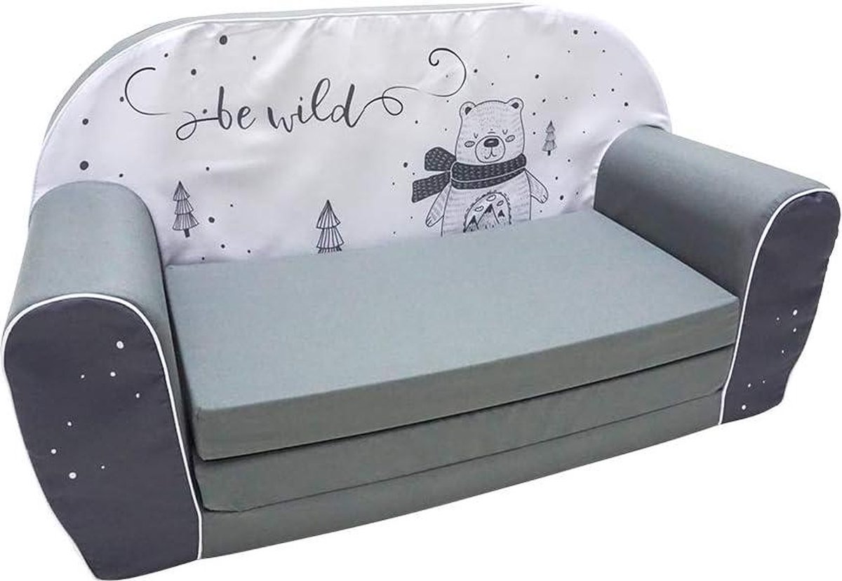 Knorrtoys® Stzsack Grey Whte Stars, für Knder; Made n Europe