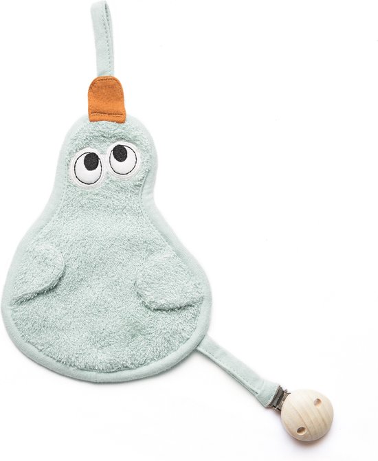 Timboo - Fopspeendoekje Bamboo - Eend Sea Blue