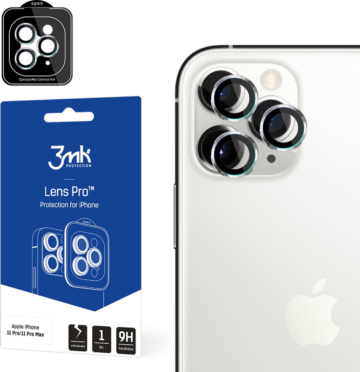 Apple iPhone 11 Pro/11 Pro Max - 3mk Lens Protection Pro