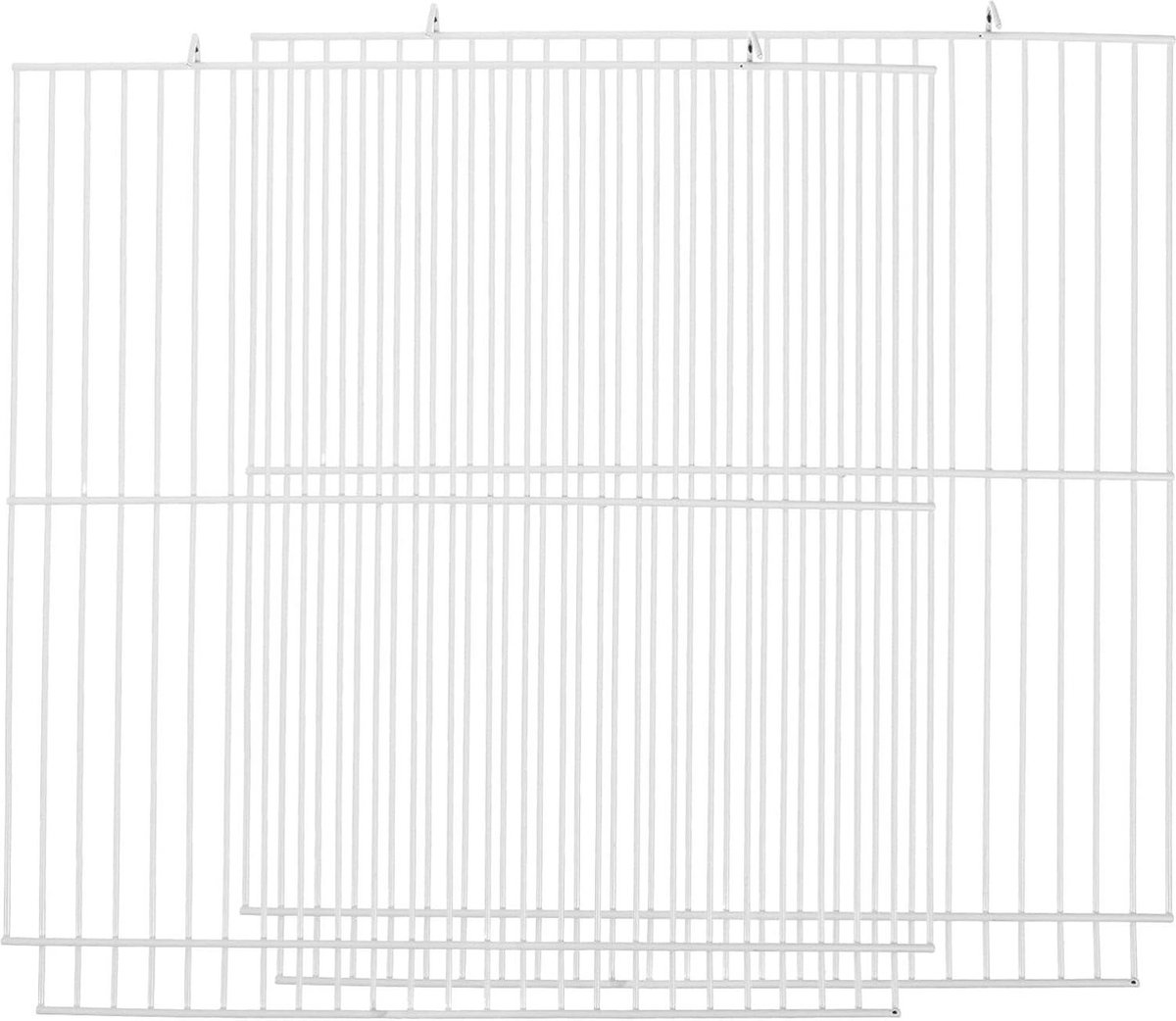 Hamsterkooi Kooiverdeler Hamsters Konijnenhek Gaashek Draadplank Kooi-scheidingsrooster Isolatieplaat Konijnenhuis Kippendraad Baby Wit