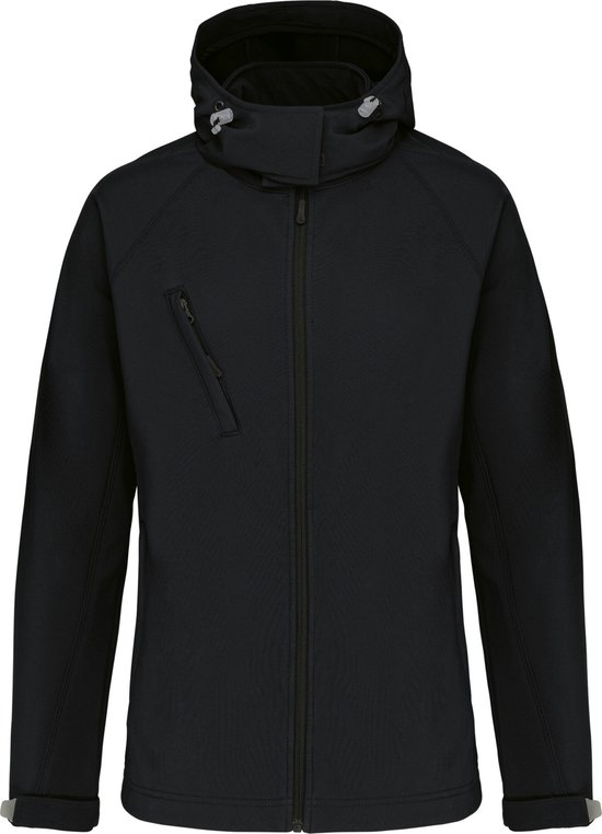 Mountain Peak meisjes softshell parka jas groen online bestellen