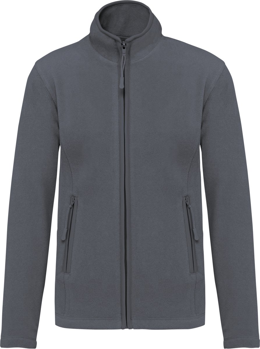 Kariban Microfleece met rits dames K907 Convoy Grijs