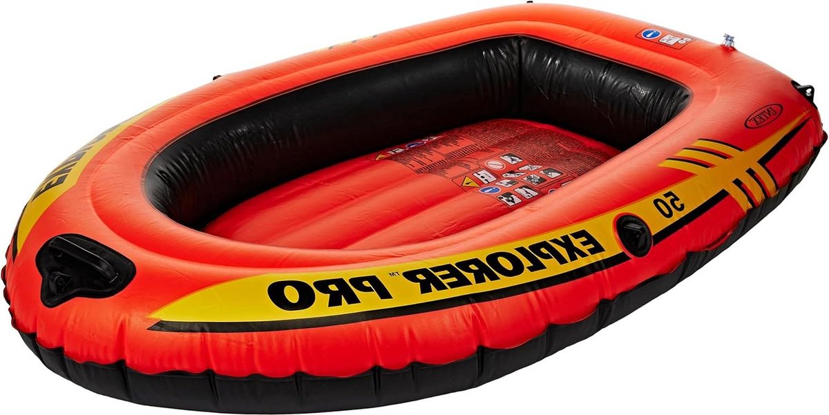Opblaasboot Explorer Pro 100 - Bestendig tegen scherpe voorwerpen