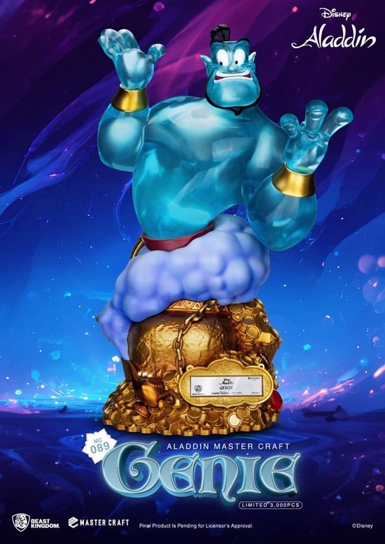 Beast Kingdom Toys Disney (Aladdin) Master Craft Statue Ginie 42 cm Beeld