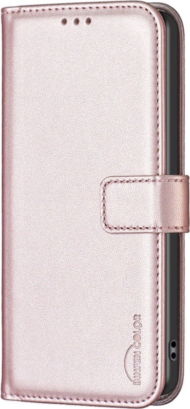 BINFEN Case - Convient pour Samsung Galaxy A16 5G Case - BINFEN Book Case - Or Gold