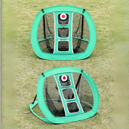 Golf Oefennet - Golf Chipping Net met 2 Golf Matten - 12 Oefenballen en Golf Tee Accessoires - Golfnet Heren & Dames van Merkloos — afbeelding 3