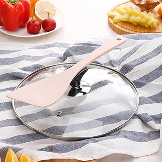 Universele Pannendeksels - Set Van 2x St - Glas - Voor Pannen Dia 20 En 30 Cm Pannendeksels