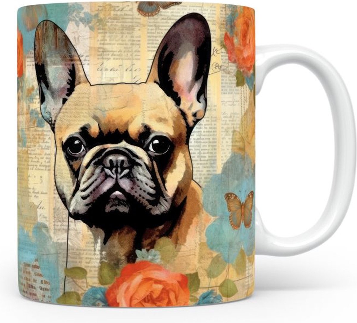 Mok met French Bulldog