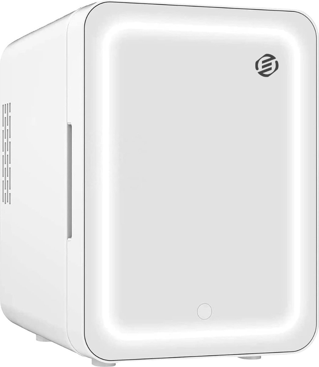 Equivera Mini Fridge - Fridge - Mini Fridge for Drinks - Mini Fridge Eten En Drinken - Mini Koelkast - Mini Koelkasten - Minikoelkast - Koelkastje -