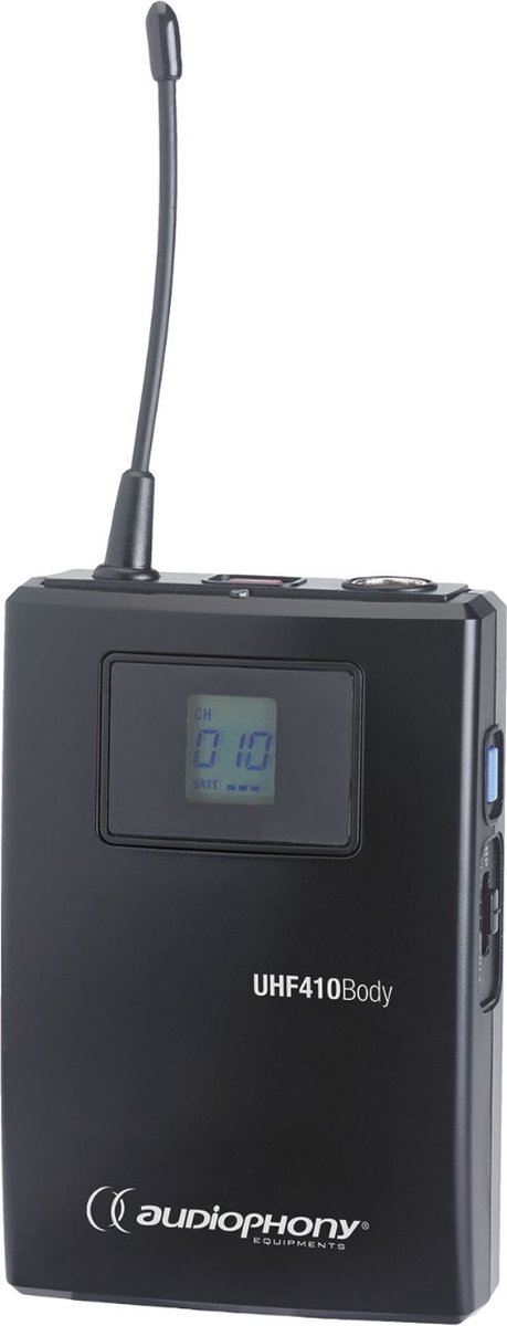 Audiophony UHF410body Bodypack True Diversity zender