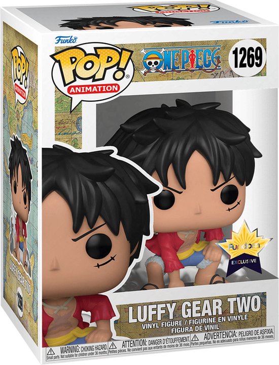 Funko Luffy Gear Two - Funko Pop! - One Piece Figuur | bol