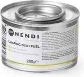 HENDI Brandpasta voor chafing dish – 12 stuks – ethanol – 3 uur brandduur – 200g