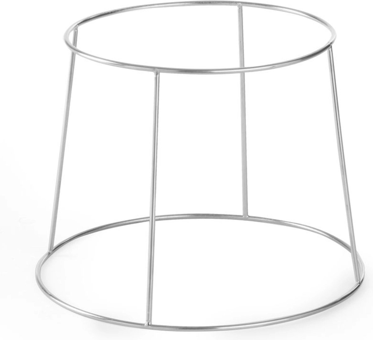 HENDI Standaard voor zeevruchten plateaus – Enkel – Metalen – Ø250x(H)190mm – Vaatwasmachinebestendig