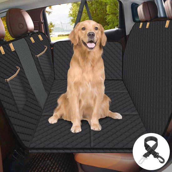Waterdichte Autohoes ANOSOSPECIAL Isofix Waterdichte Kinderstoelonderlegger, Hondendeken Voor De Achterbank, Met Veiligheidsgordel, Krasbestendig, Voor Honden- En Universele Waterdichte Autodeken 135x45 Cm