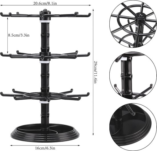 Towers & Hangers Sieraden Rek Sieraden Opslag Rek