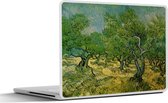 Laptop sticker - 17.3 inch - Olijfgaard - Vincent van Gogh - 40x30cm - Laptopstickers - Laptop skin - Cover