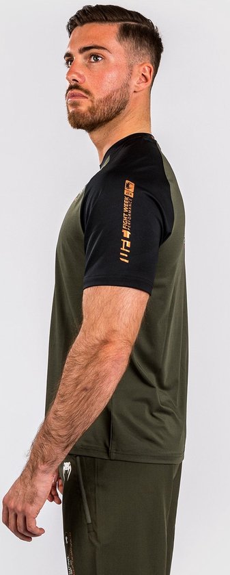 UFC x Venum Adrenaline Fight Week Dry- Tech T-Shirt Khaki Bronze taille XXL