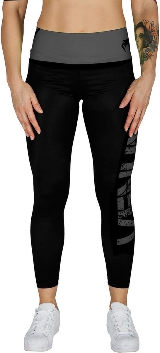 Venum Dames Power Sportlegging Zwart Grijs - L van VENUM — afbeelding 5