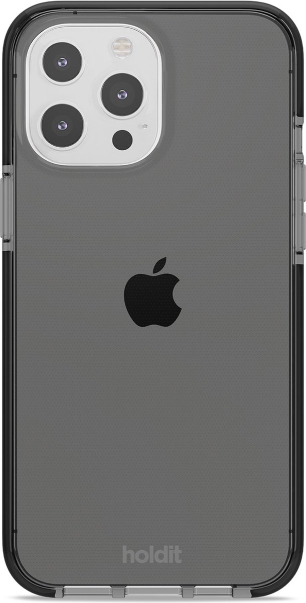 Holdit Seethru Case geschikt voor Apple iPhone 13 Pro Max - Zwart