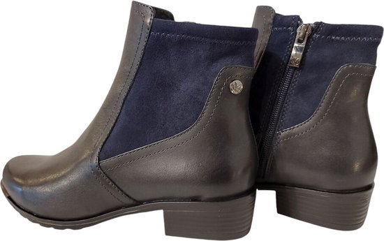 Caprice Dames 9-25307-45 enkellaarzen, DK Brown Comb, 37,5 EU, Dk Brown Kam, 37.5 EU