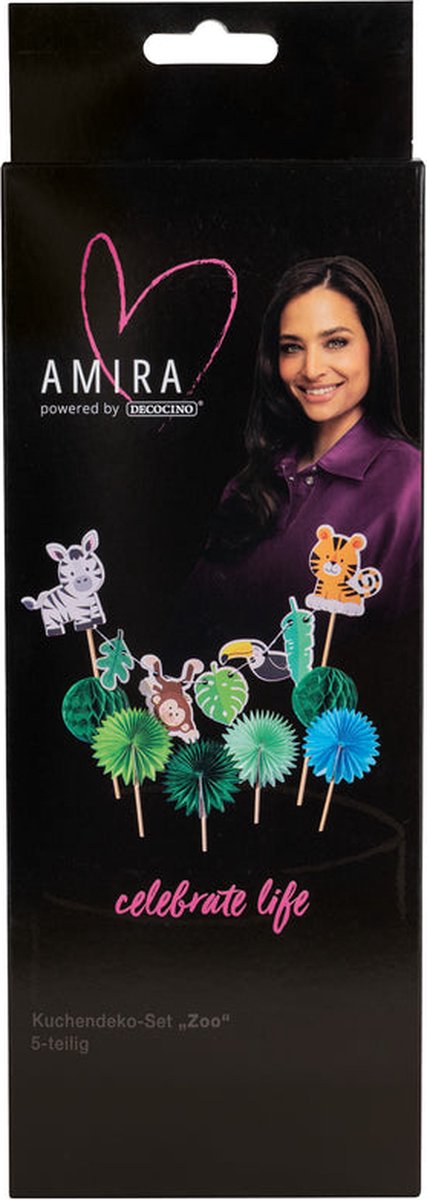 Taartdecoratie set Jungle