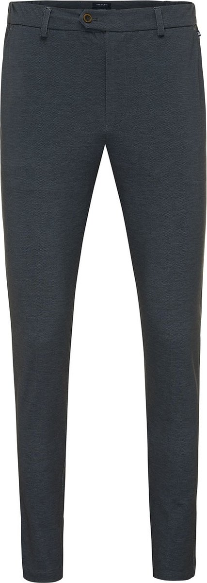 Tresanti DECLAN Uni trouser with small detail Melange grey (TRPAIE156 - 203)