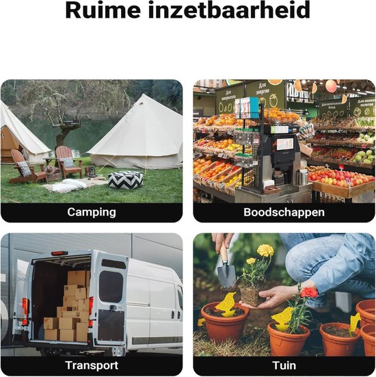 Opvouwbare Bolderkar voor Offroad Gebruik - Handkar met Verlengbare Handgrepen en 100 kg Laadvermogen van Adventure Goods — afbeelding 5