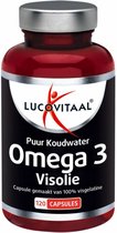 Lucovitaal Visolie Puur Koudwater Omega 3 120 capsules